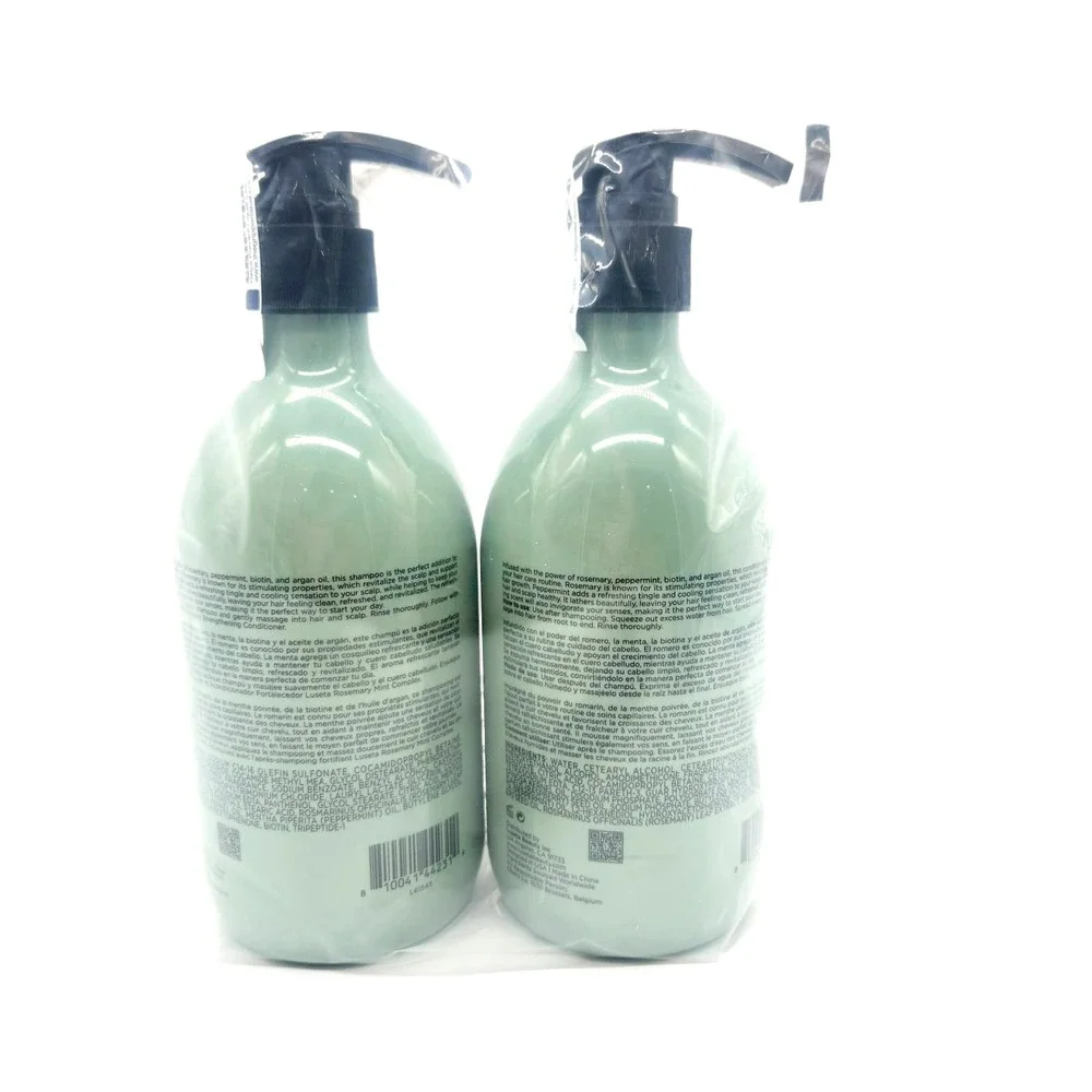 Luseta Rosemary Mint Complex 16.9oz Shampoo + Conditioner‎ Set for Healthy Hair